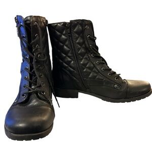 GBG Women’s Los Angeles Gessy Size 11M Combat Boots